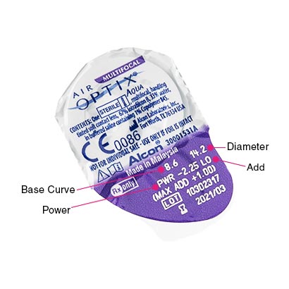 Air Optix plus HydraGlyde Multifocal 1 lääts