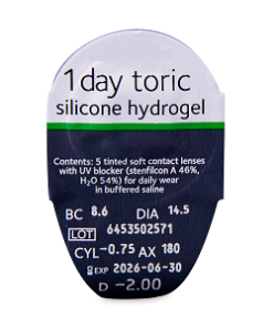 MyDay daily disposable toric (5 läätse)